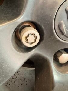 Dodge Ram wheel locking nut key replacement