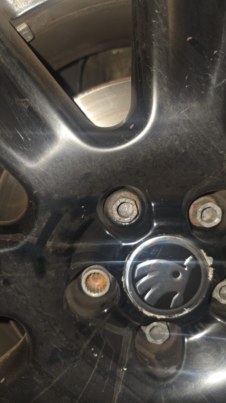Fabia skoda Vrs mk1 2007 wheel locking nut key replacement