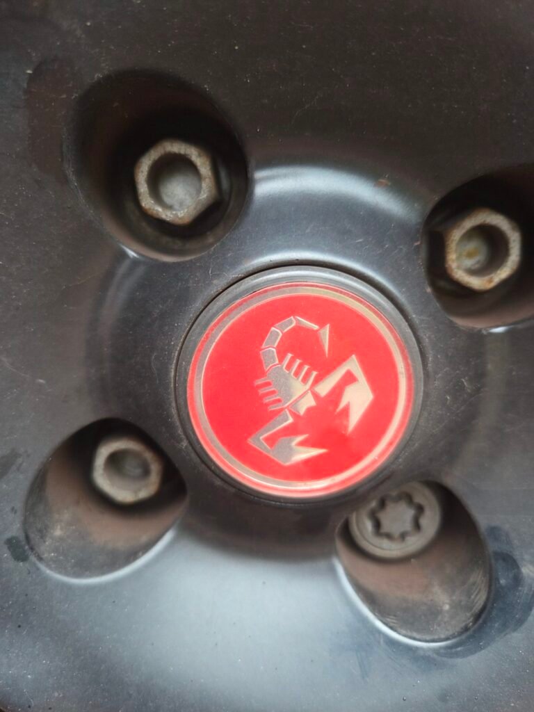 Fiat Abarth wheel locking nut key replacement