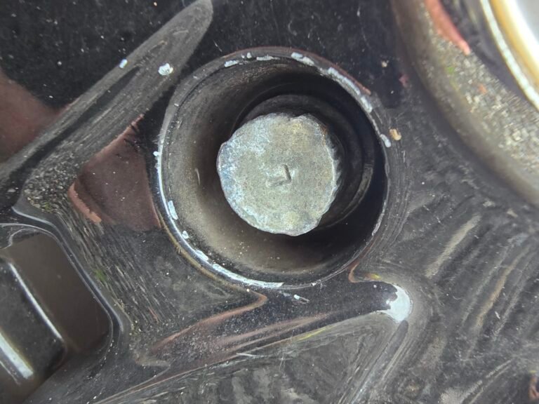 Fiat Ducato wheel locking nut key replacement