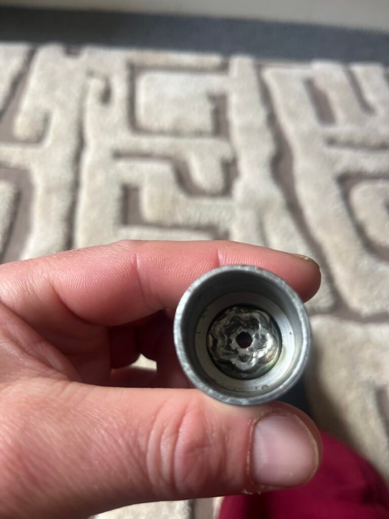 Fiat Fullback cross wheel locking nut key replacement