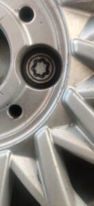 Fiat 509 wheel locking key