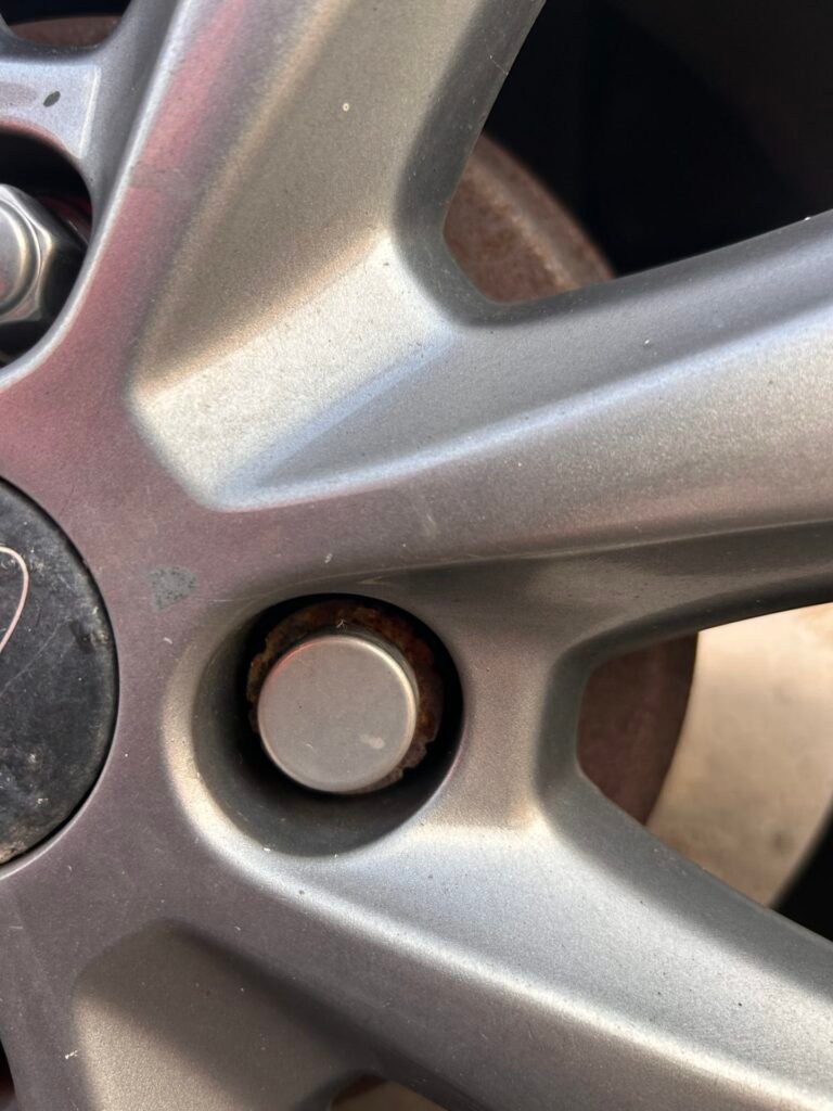 Ford Fiesta Ecoboost wheel locking nut key replacement
