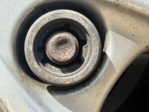 Ford transit Custom wheel locking nut key replacement