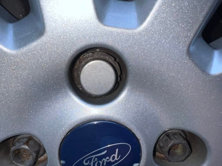Ford 2014 B-Max wheel locking nut key replacement