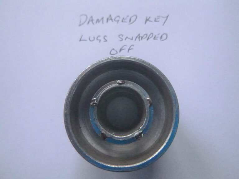Ford 2016 Transit Tourneo Custom wheel locking nut key replacement