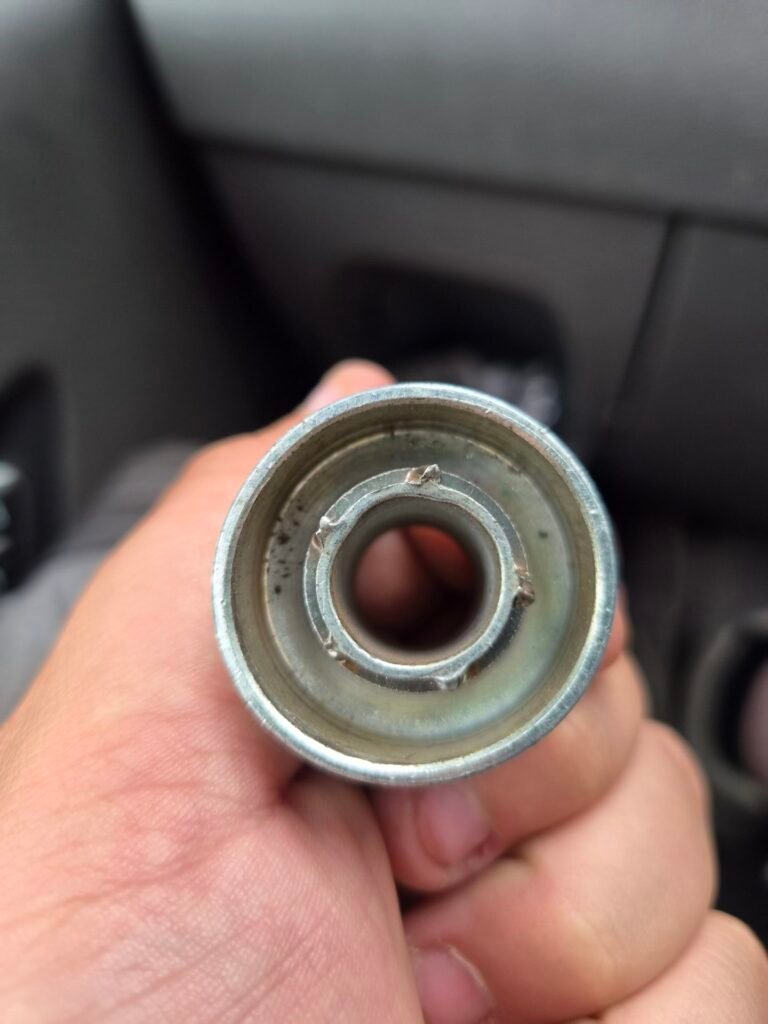 Ford Activa wheel locking nut key replacement