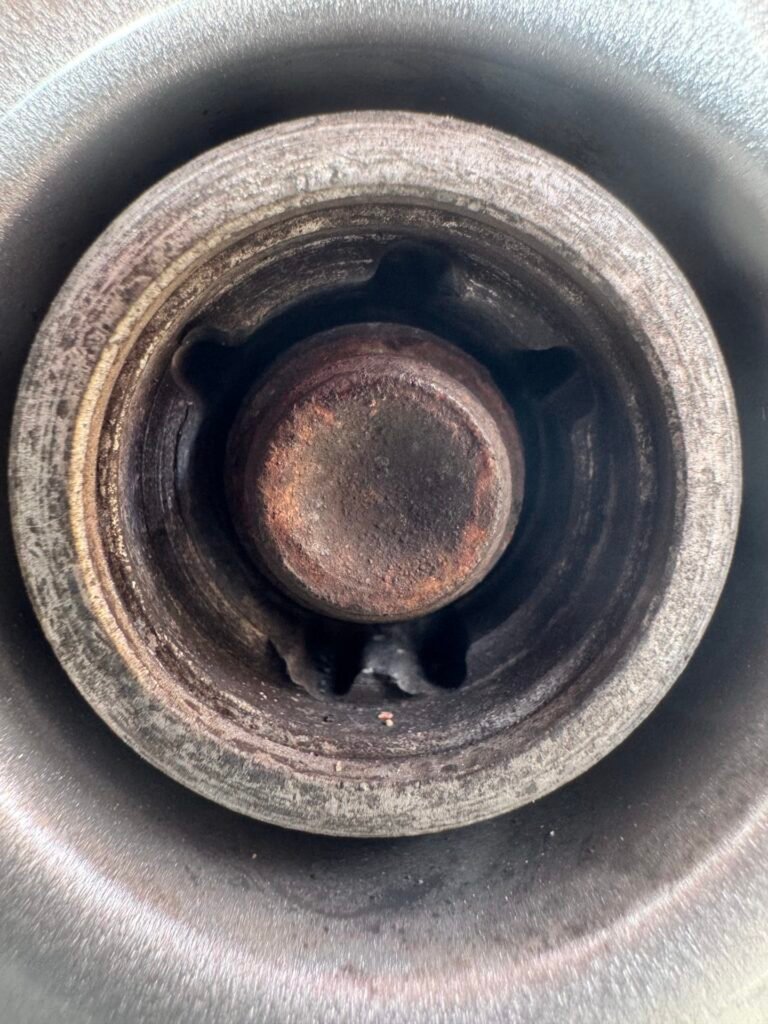 Ford Autotrail f62 wheel locking nut key replacement
