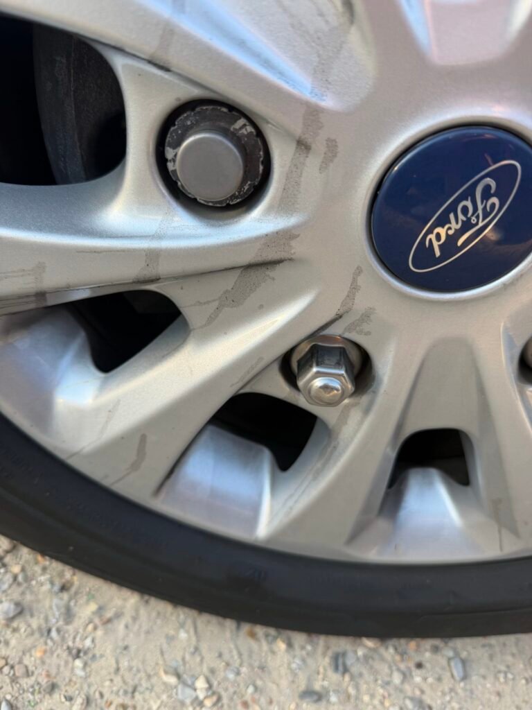 Ford Custom wheel locking nut key replacement
