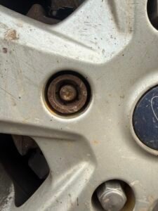 Ford Custom wheel locking nut key replacement