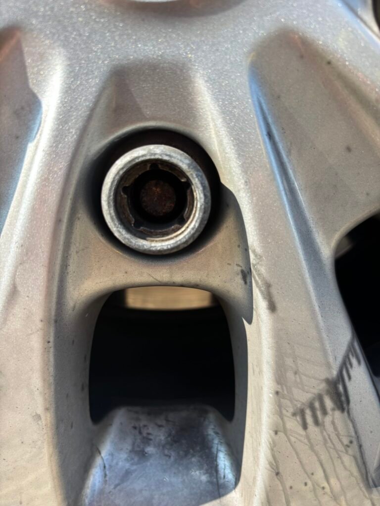 Ford Custom wheel locking nut key replacement