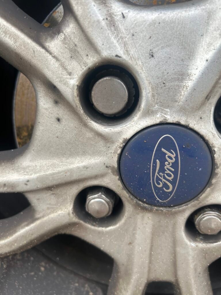 Ford Fiesta 2015 wheel locking nut key replacement