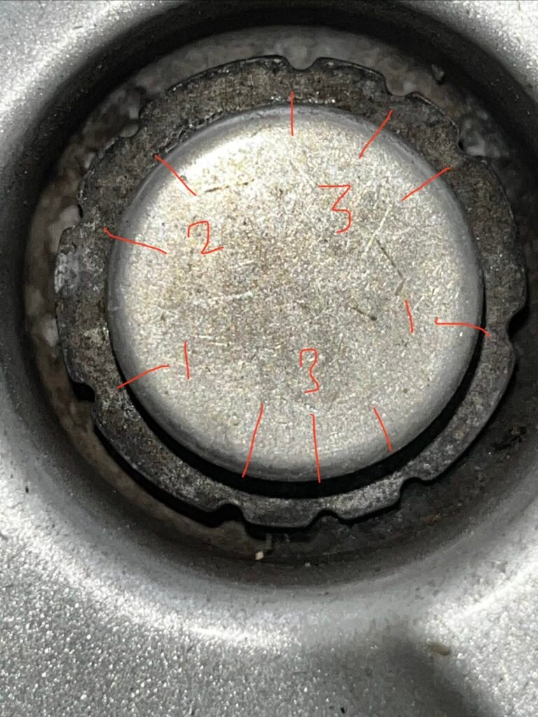 Ford Fiesta 2018 wheel locking nut key replacement