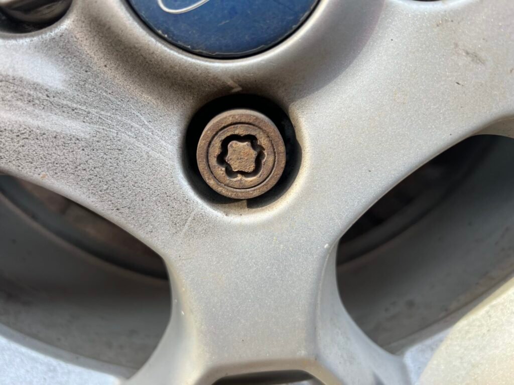 Ford Fiesta wheel locking nut key replacement