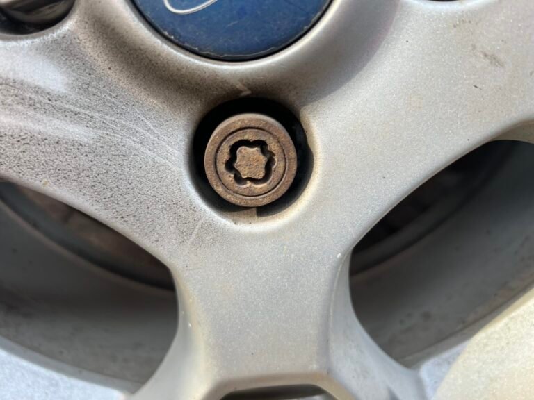 Ford Fiesta wheel locking nut key replacement