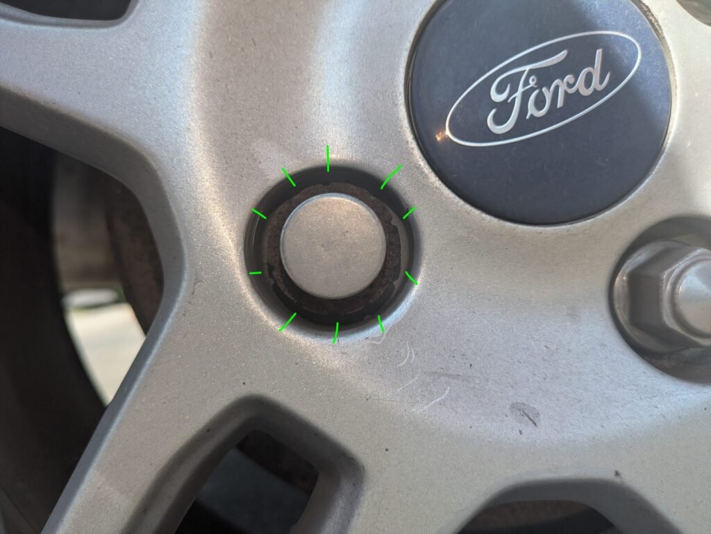 Ford Fiesta wheel locking nut key replacement