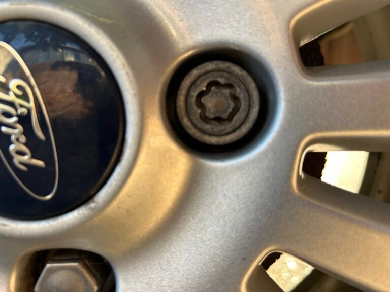 Ford Fiesta wheel locking nut key replacement