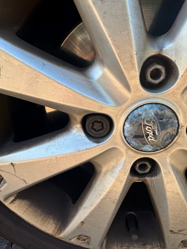 Ford Fiesta wheel locking nut key replacement