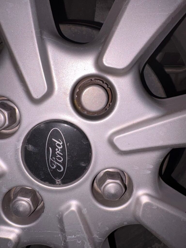 Ford Fiesta wheel locking nut key replacement