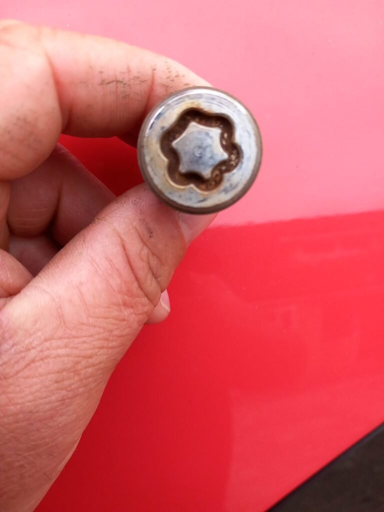 Ford Ka wheel locking nut key replacement