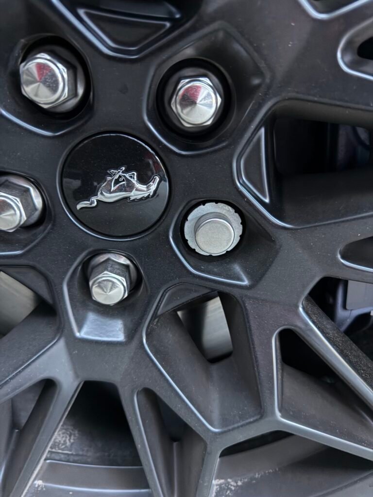 Ford Mustang 650 wheel locking nut key replacement