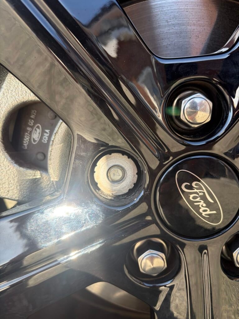 Ford Puma wheel locking nut key replacement