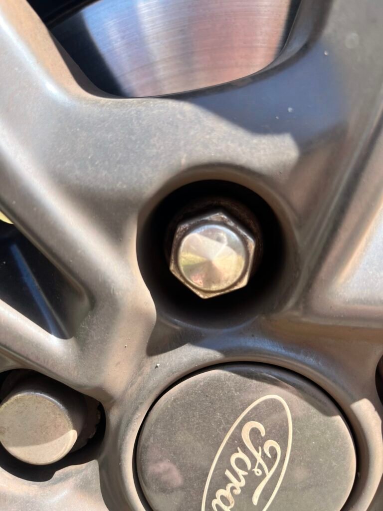 Ford Puma wheel locking nut key replacement