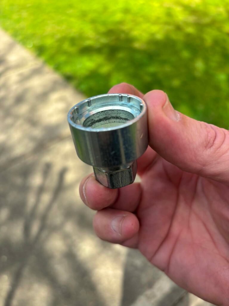 Ford Puma wheel locking nut key replacement