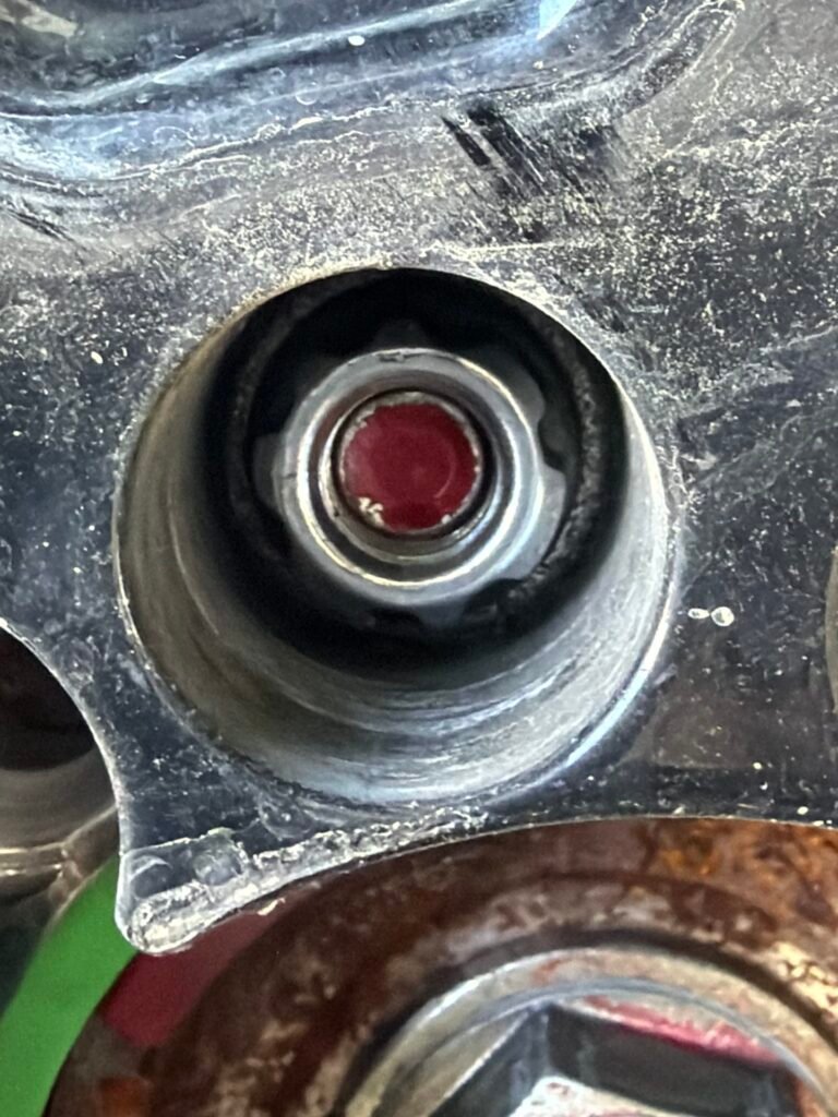 Ford Ranger wheel locking nut key replacement