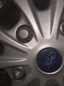 Ford Transit Connect wheel locking nut key replacement