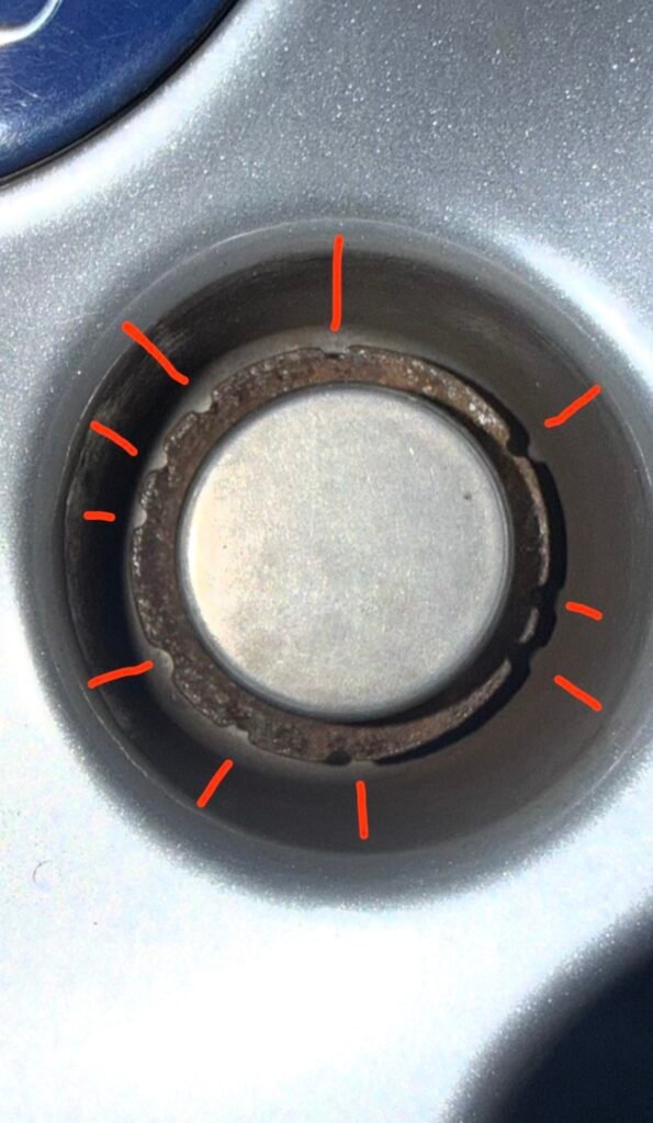 Ford Transit Connect wheel locking nut key replacement