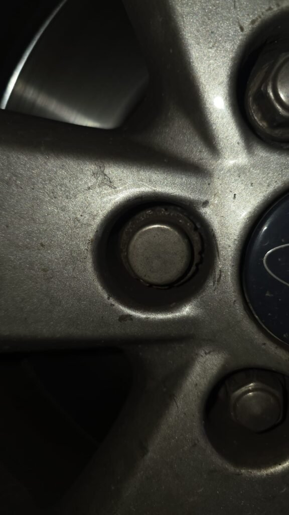 Ford Transit connect wheel locking nut key replacement