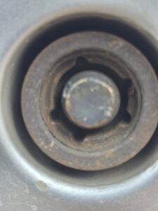 Ford Transit Custom 2017 wheel locking nut key replacement