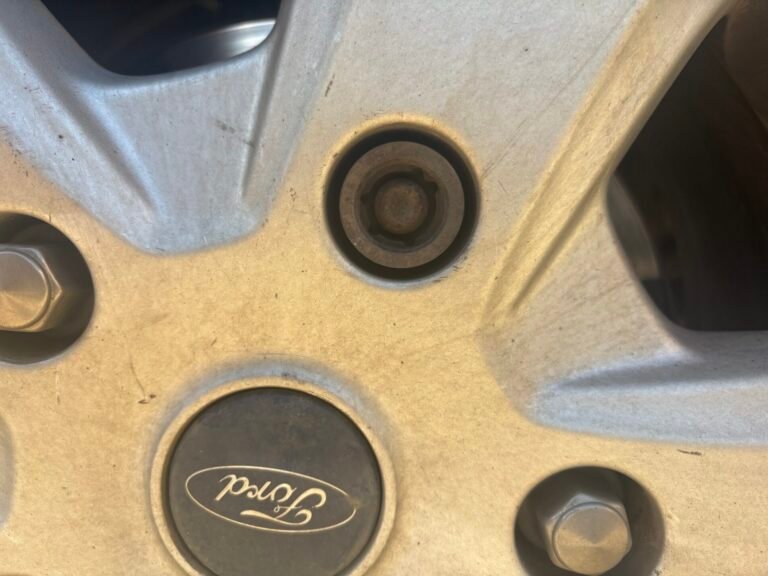 Ford Transit custom wheel locking nut key replacement