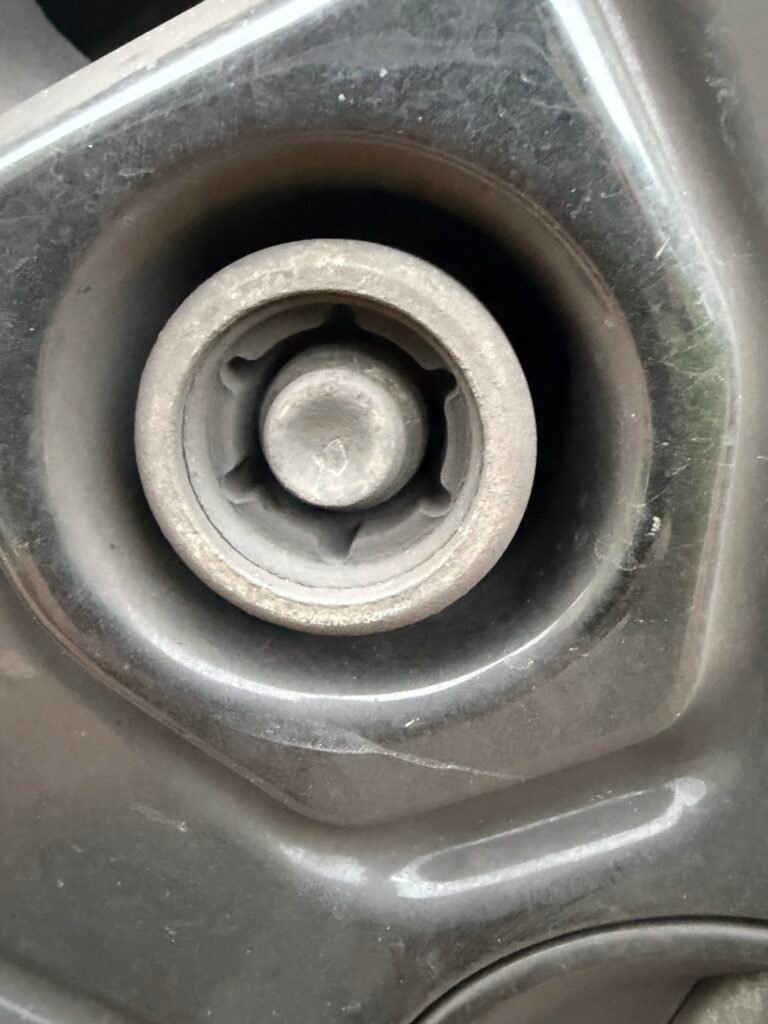 Ford Transit custom wheel locking nut key replacement