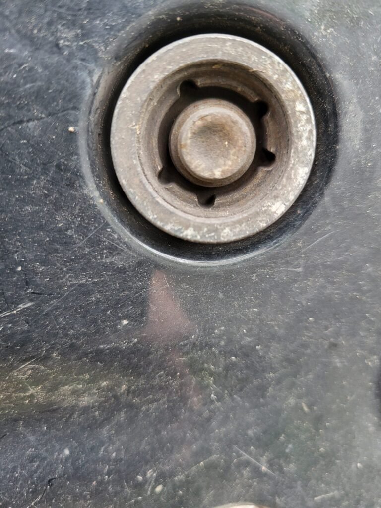 Ford Transit custom wheel locking nut key replacement