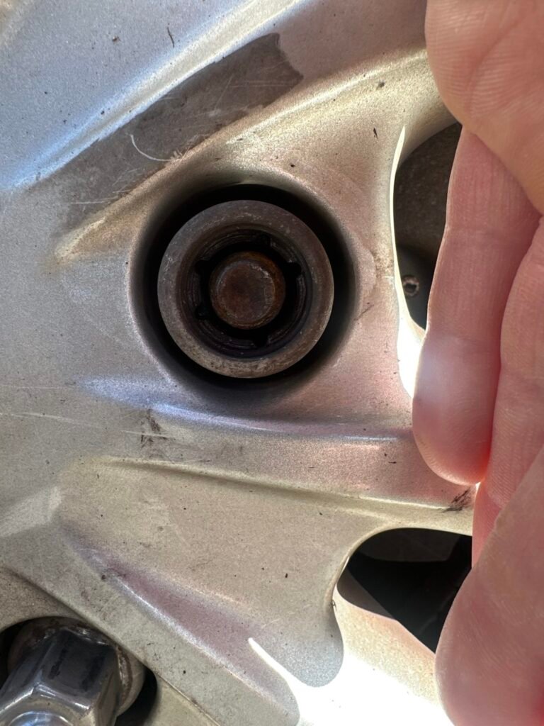 Ford Transit Custom wheel locking nut key replacement