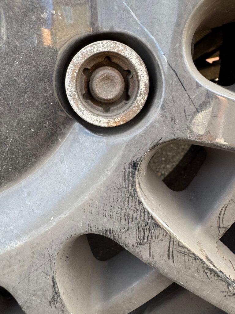Ford Transit custom wheel locking nut key replacement