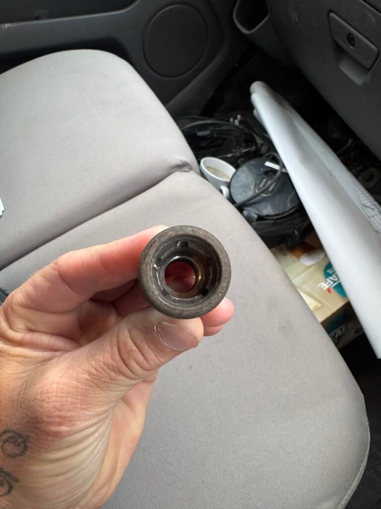 Ford Transit custom wheel locking nut key replacement