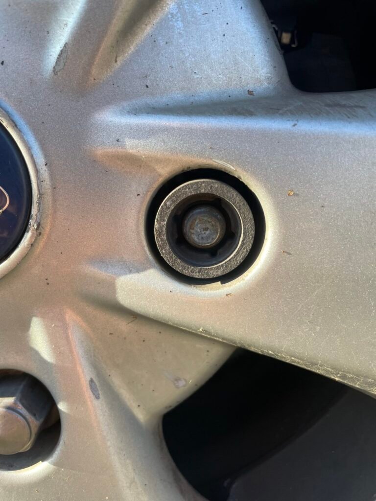 Ford Transit custom wheel locking nut key replacement