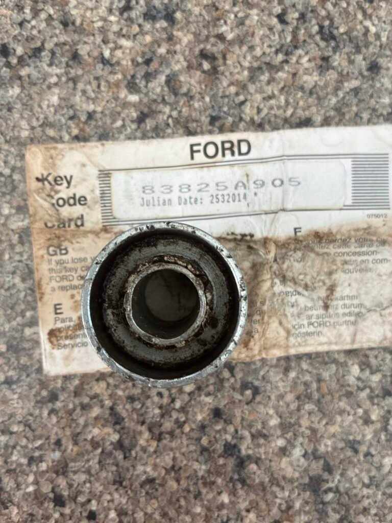 Ford Transit Custom wheel locking nut key replacement