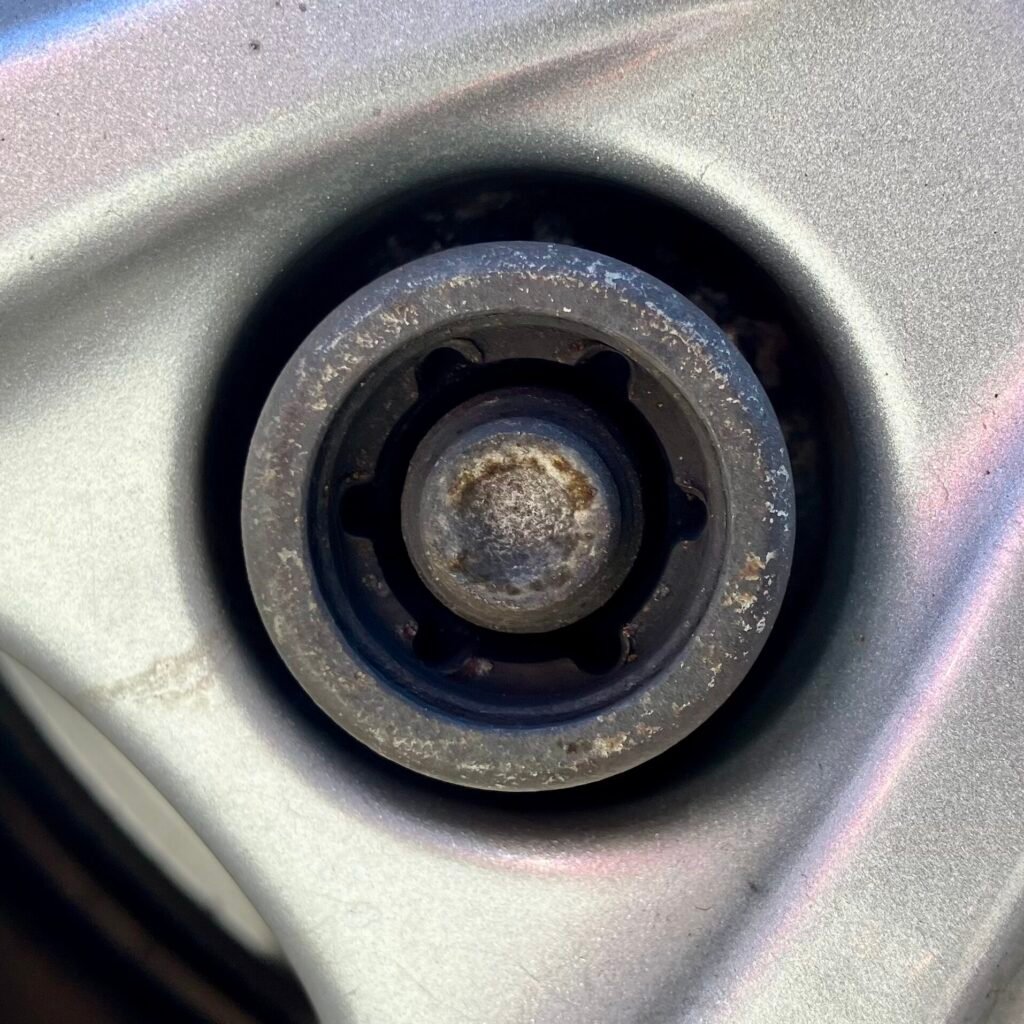 Ford Transit wheel locking nut key replacement