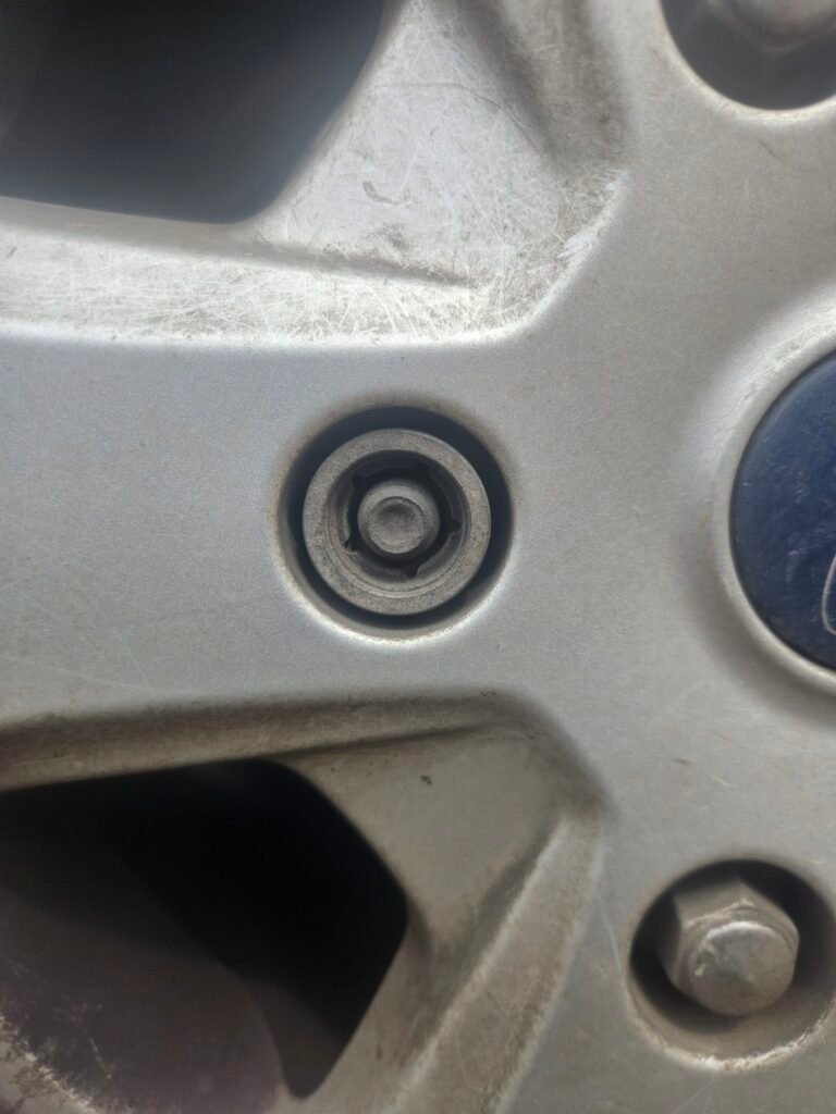 Ford Transit wheel locking nut key replacement