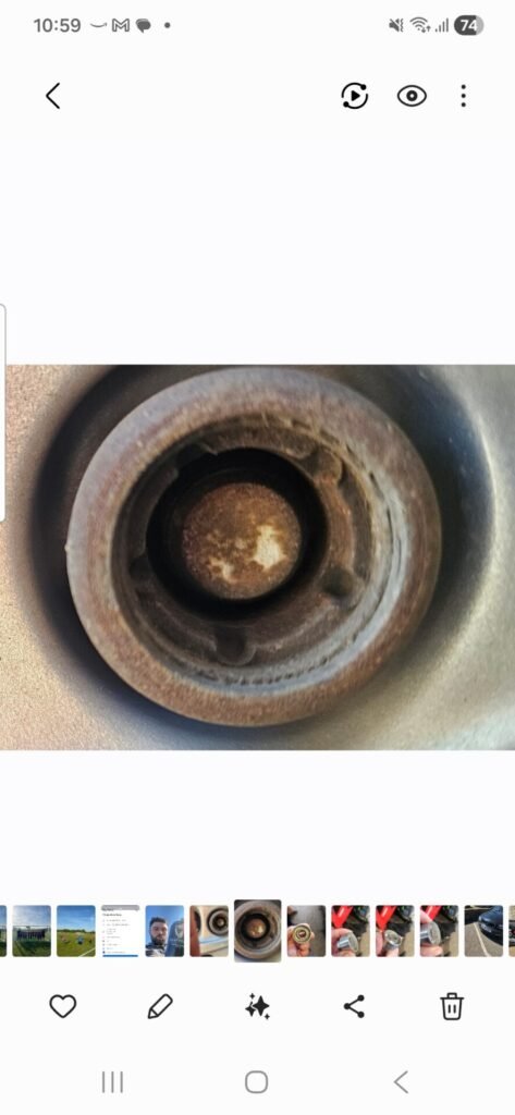 Ford Transit wheel locking nut key replacement