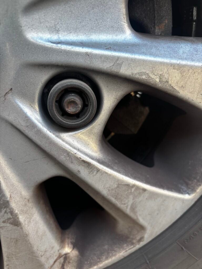 Ford Transit wheel locking nut key replacement