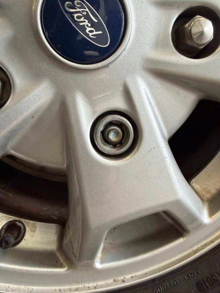 Ford Transit wheel locking nut key replacement
