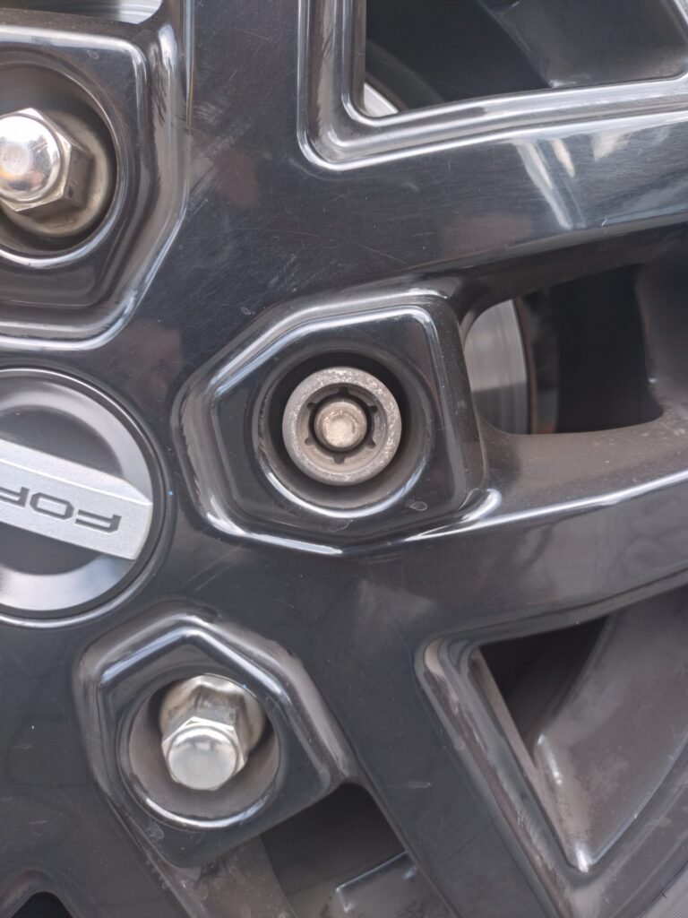 Ford Transit trail wheel locking nut key replacement