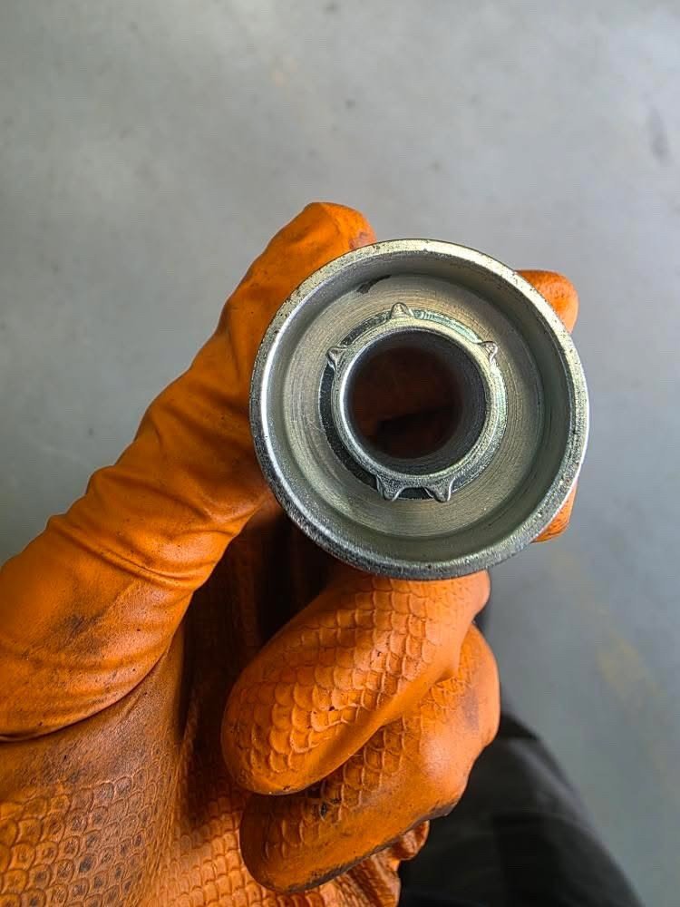 Ford Transit wheel locking nut key replacement