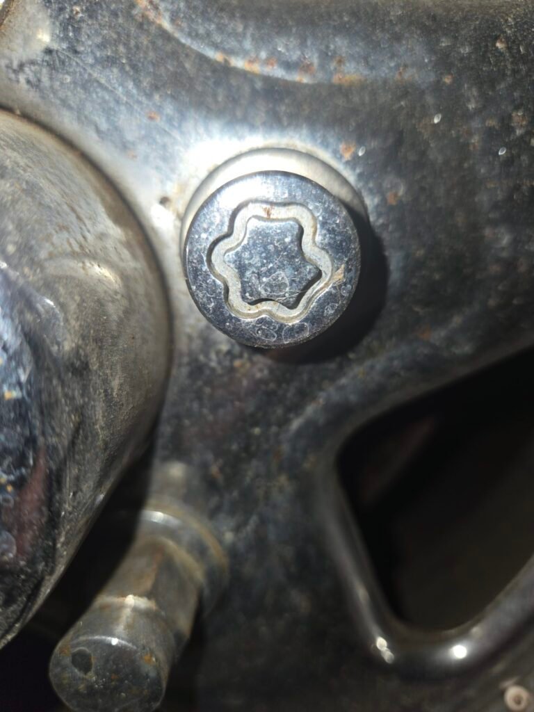 Ford unknown wheel locking nut key replacement