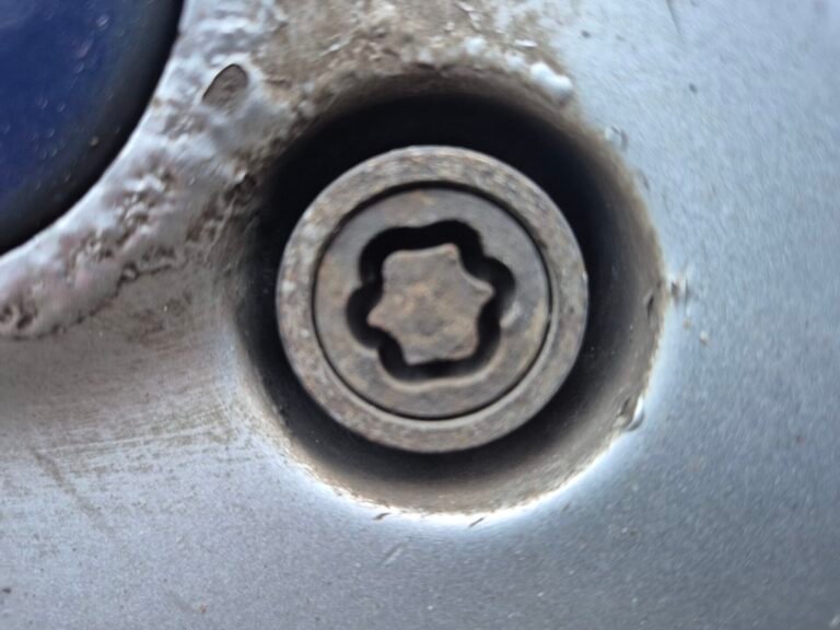 Ford Fiesta wheel locking nut
